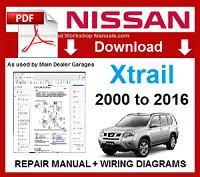 Nissan Xtrail Workshop Repair Manual
